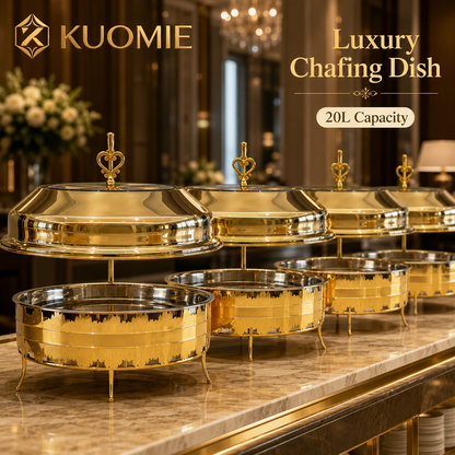 20L Suspended Dome Chafing Dish | KUOMIE GrandServe