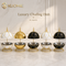 8L Luxury Chafing Dish with Hanging Petal Dome Lid for Hotel Buffets, Weddings and Catering