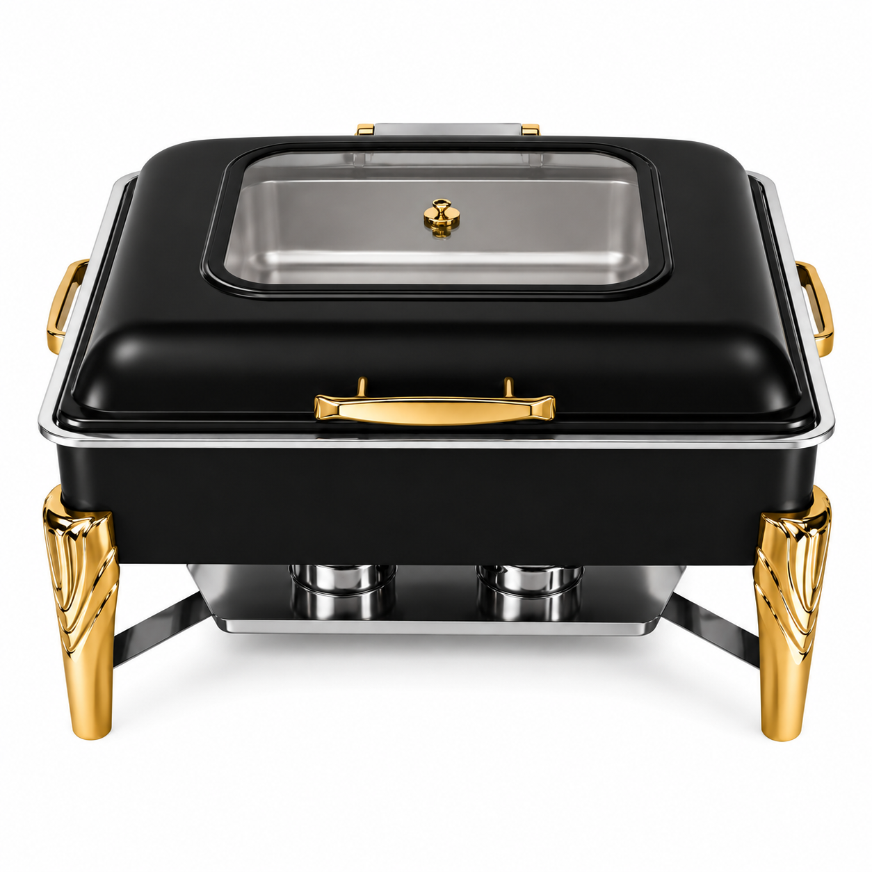 Premium Roll Top Chafing Dish Set – Commercial Buffet Food Warmer for Hotels, Catering & Wedding Banquets