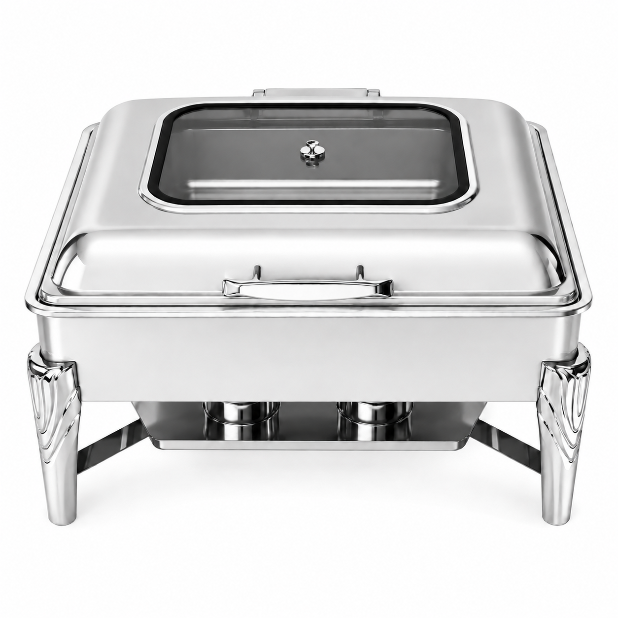 Premium Roll Top Chafing Dish Set – Commercial Buffet Food Warmer for Hotels, Catering & Wedding Banquets