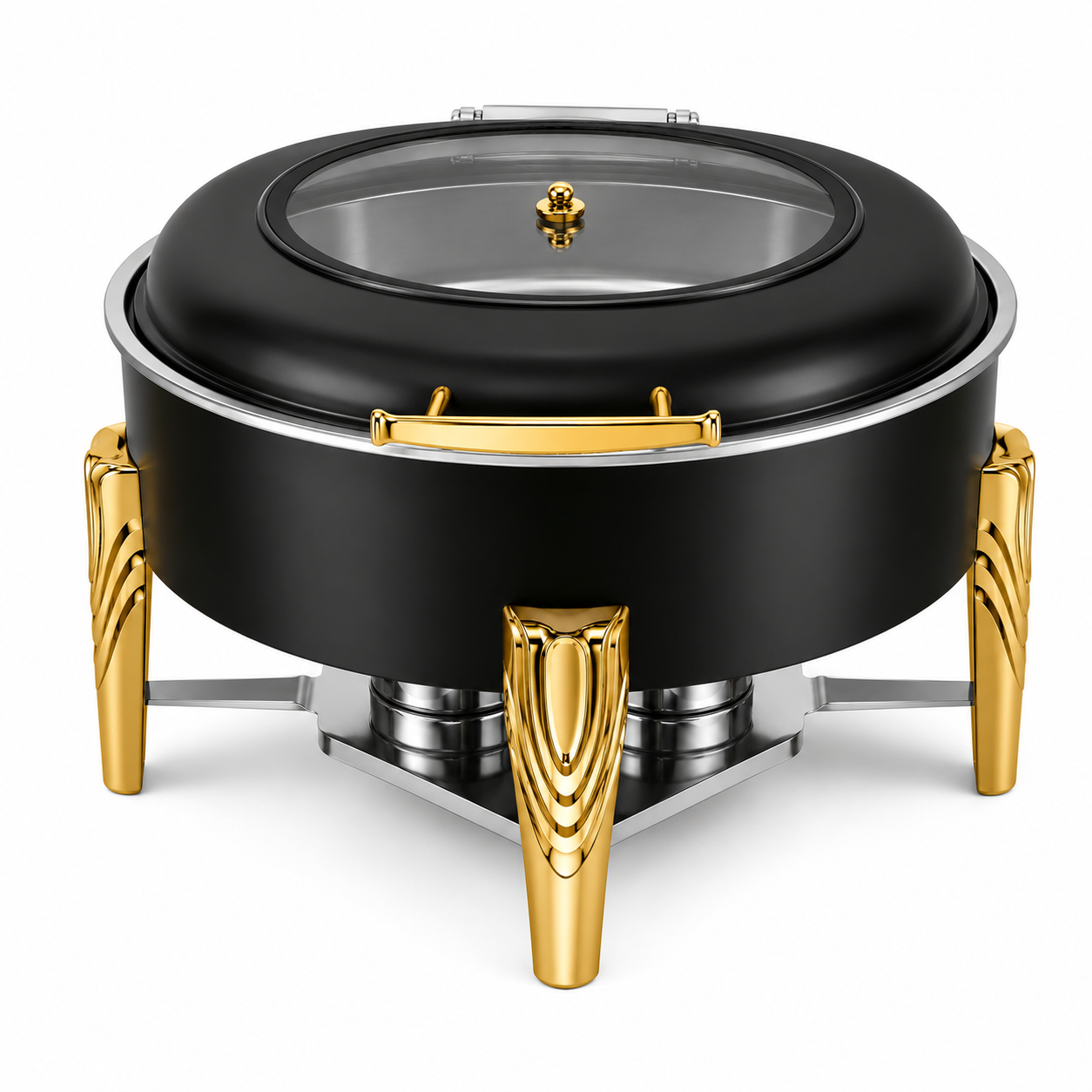 Premium Roll Top Chafing Dish Set – Commercial Buffet Food Warmer for Hotels, Catering & Wedding Banquets