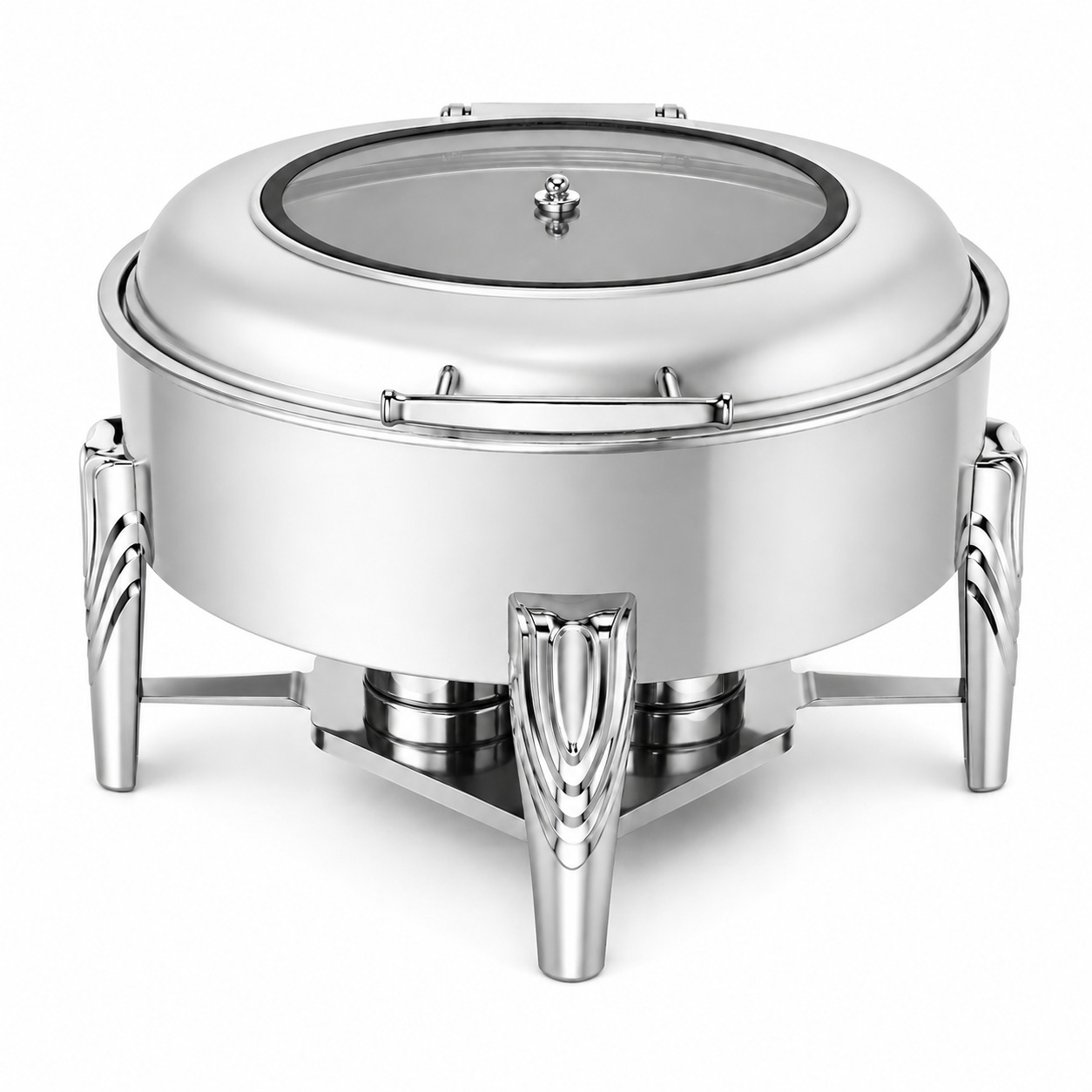 Premium Roll Top Chafing Dish Set – Commercial Buffet Food Warmer for Hotels, Catering & Wedding Banquets