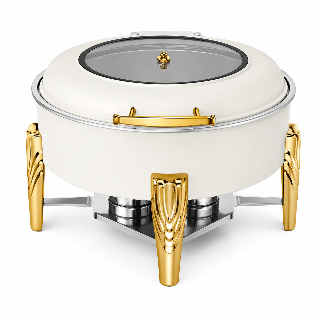 Premium Roll Top Chafing Dish Set – Commercial Buffet Food Warmer for Hotels, Catering & Wedding Banquets