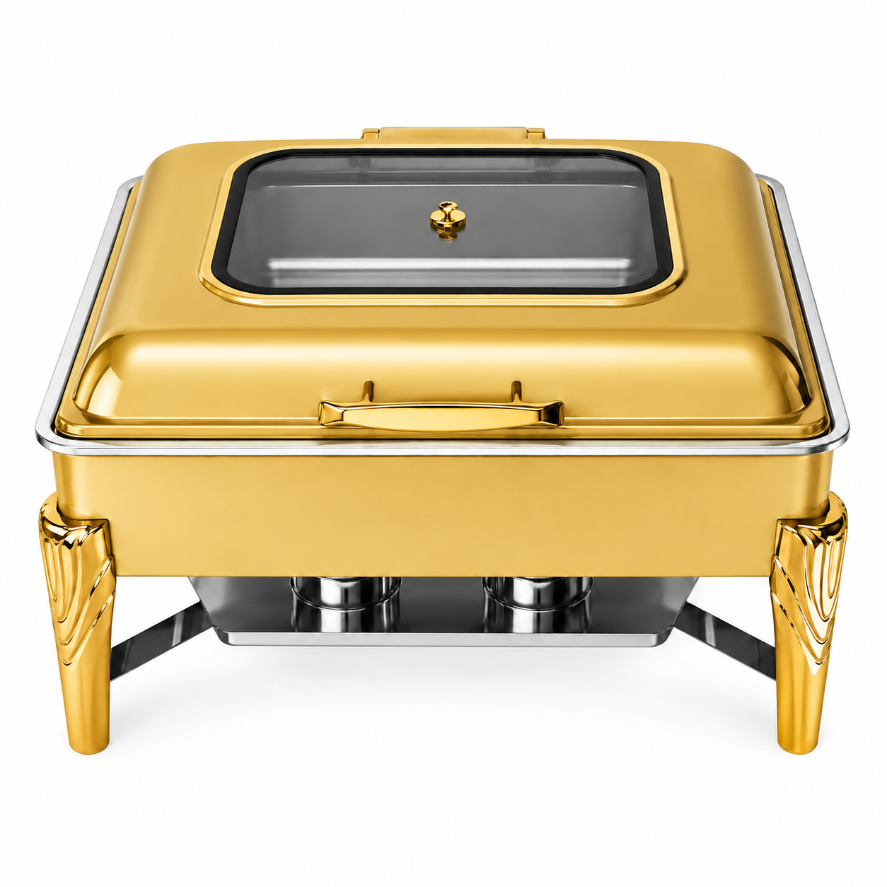 Premium Roll Top Chafing Dish Set – Commercial Buffet Food Warmer for Hotels, Catering & Wedding Banquets