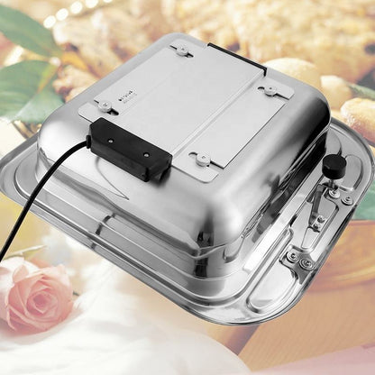 Electric Food Warmer Heating Plate with Adjustable Thermostat for Chafing Dish & Buffet Warmer