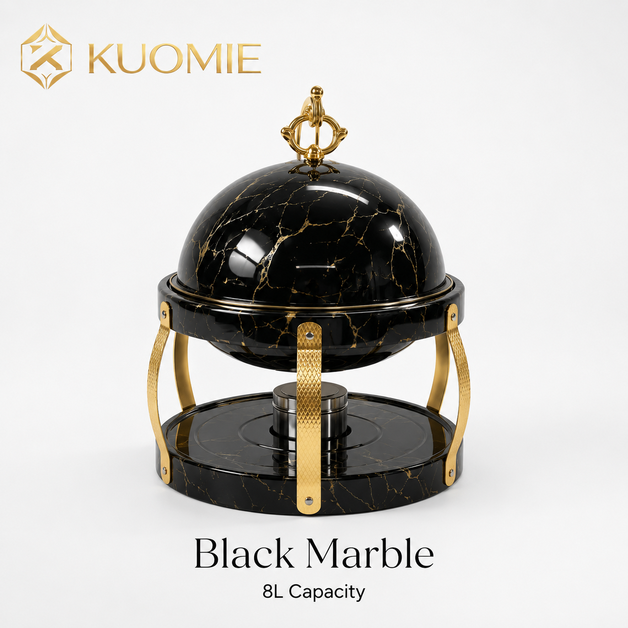 KUOMIE Chafing Dish | Luxury Buffet Food Warmer for Weddings & Catering