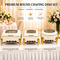 Premium Roll Top Chafing Dish Set – Commercial Buffet Food Warmer for Hotels, Catering & Wedding Banquets