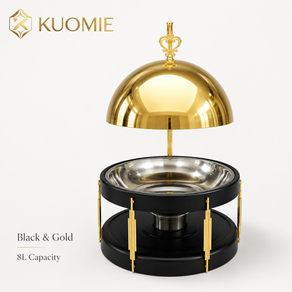 Luxury 8L  Chafing Dish with Hanging Lid for Wedding Buffet and Hotel Catering