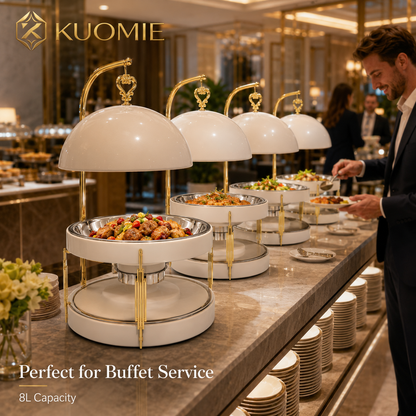 Luxury 8L  Chafing Dish with Hanging Lid for Wedding Buffet and Hotel Catering