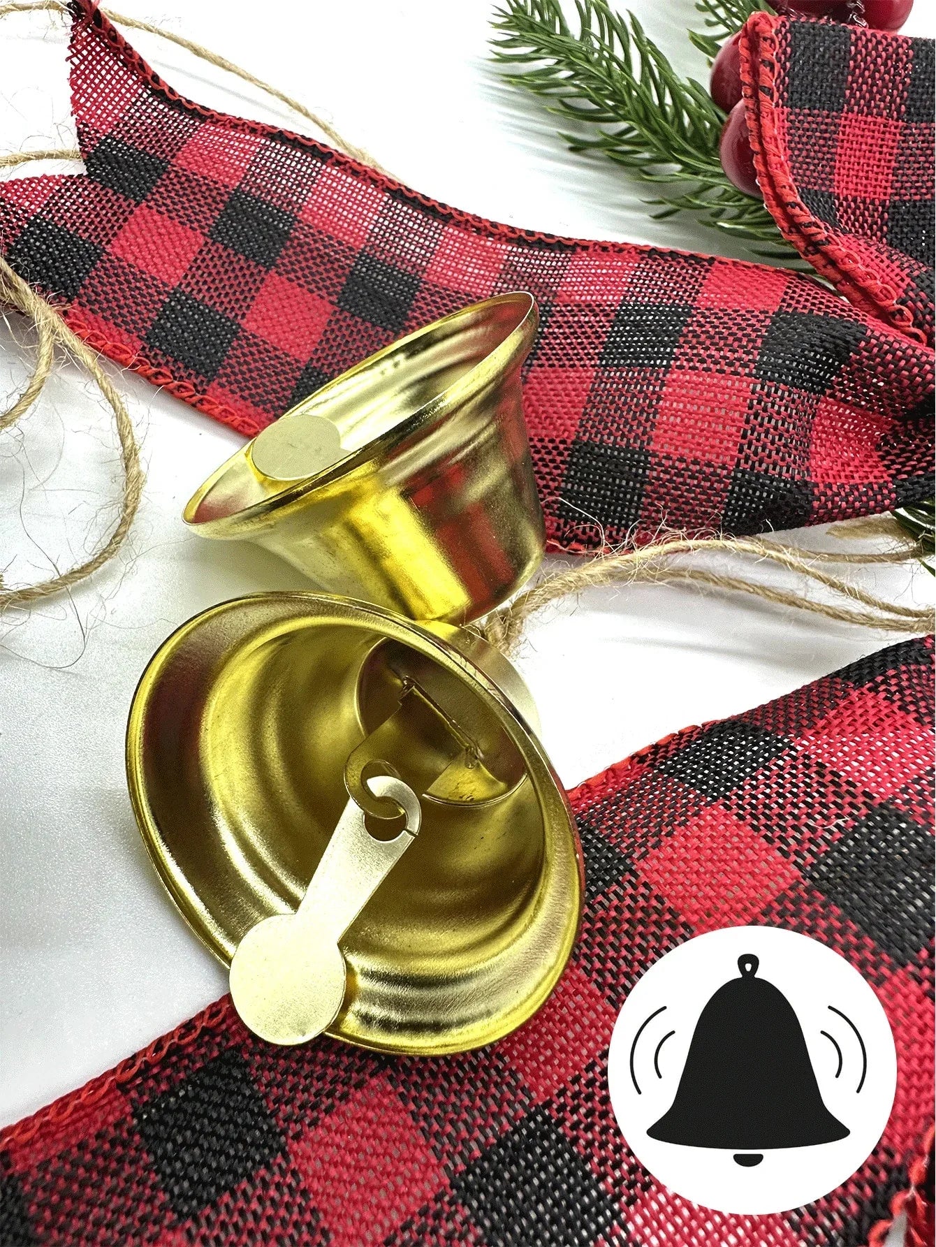 1pc christmas door decoration,Christmas decorations ,Hanging With Pines Red Berries And Pure natural pine cones - kuomie