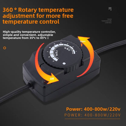 Electric Food Warmer Heating Plate with Adjustable Thermostat for Chafing Dish & Buffet Warmer