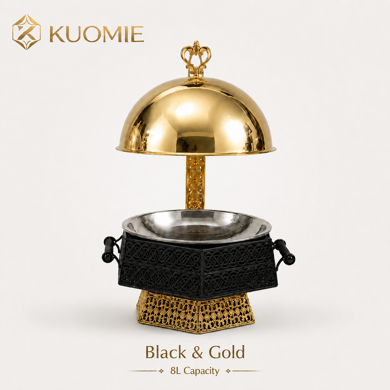 KUOMIE Luxury Chafing Dish | Premium Buffet Food Warmer