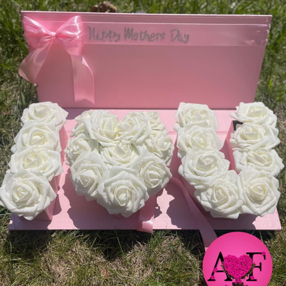 Artificial Flowers 25pcs Real Looking Ivory Foam Fake Roses with Stems for DIY Wedding Bouquets White Bridal Shower Centerpieces Arrangements Party Tables Decorations - kuomie