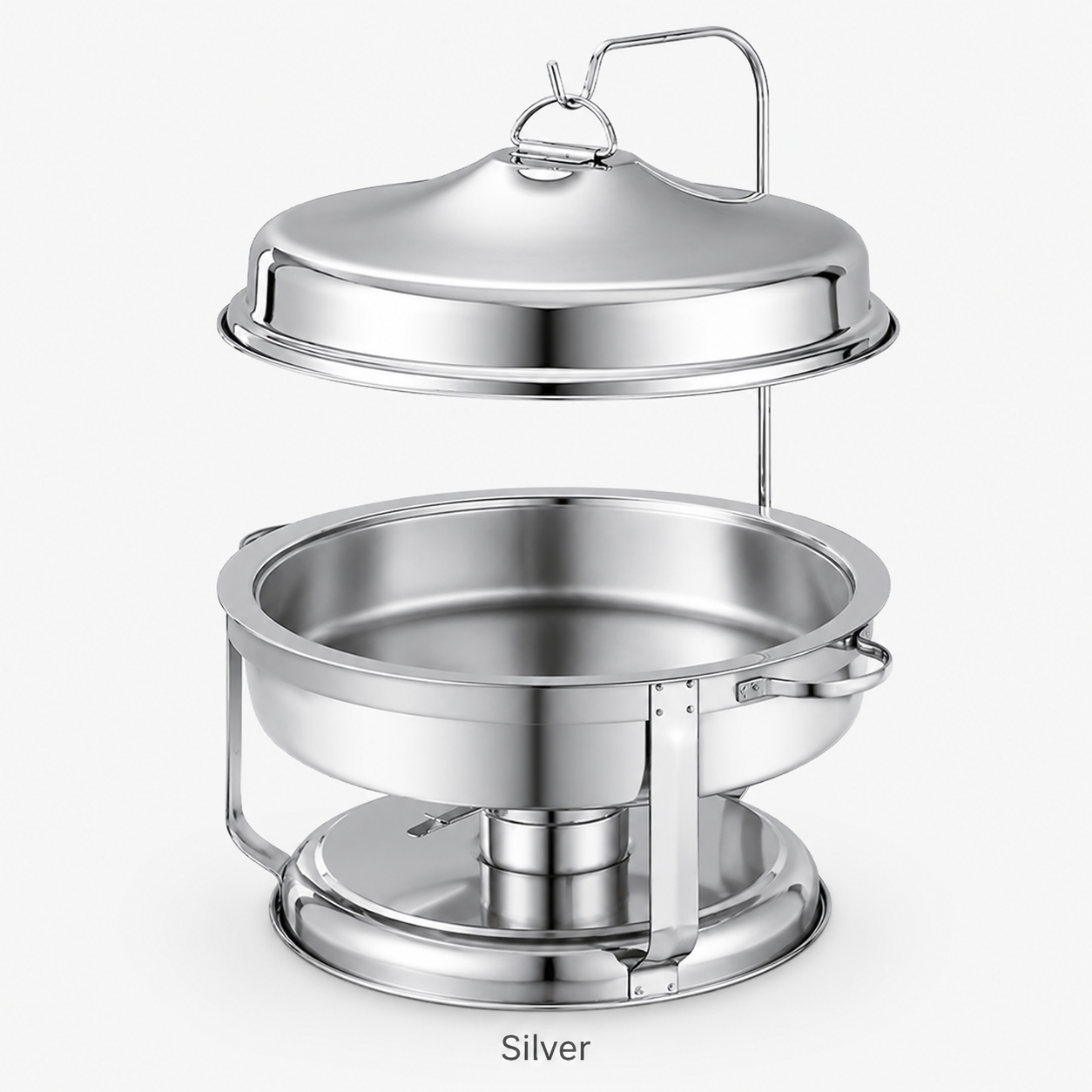 Luxury Gold Round Chafing Dish Buffet Food Warmer