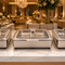 Stainless Steel Rectangular Chafing Dish with Hinged Lid for Buffet, Catering & Events