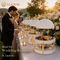 Luxury 8L  Chafing Dish with Hanging Lid for Wedding Buffet and Hotel Catering