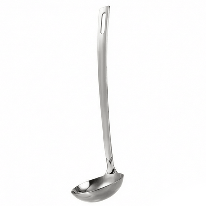 Luxury Stainless Steel Soup Ladle Set with Holder Stand – Gold & Silver Buffet Serving Ladles