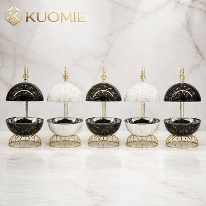 8L Luxury Chafing Dish with Hanging Dome Lid | KUOMIE