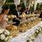 Luxury Gold Round Chafing Dish with Glass Lid