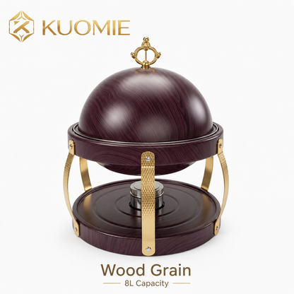 KUOMIE Chafing Dish | Luxury Buffet Food Warmer for Weddings & Catering