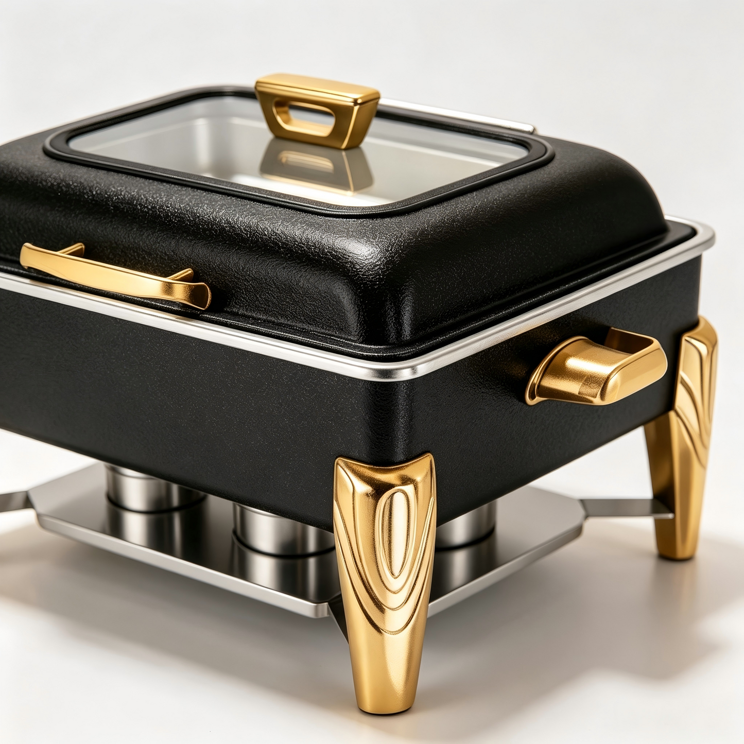 Premium Roll Top Chafing Dish Set – Commercial Buffet Food Warmer for Hotels, Catering & Wedding Banquets
