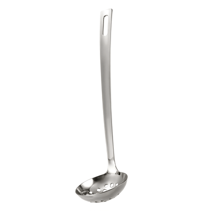 Luxury Stainless Steel Soup Ladle Set with Holder Stand – Gold & Silver Buffet Serving Ladles