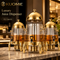 KUOMIE 13L Stainless Steel Beverage Dispenser with Clear Juice Tank, Mirror Polished Lid, Faucet, and Drip Tray for Hotels, Buffets, Weddings, Catering, and Parties
